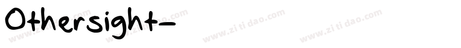 Othersight字体转换