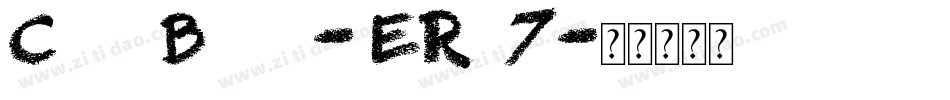 ChalkBoard-jERd7字体转换