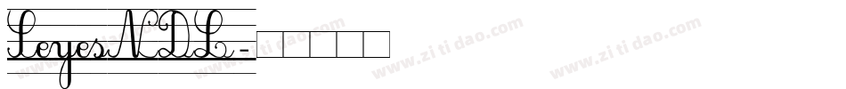 SeyesNDL字体转换