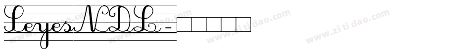 SeyesNDL字体转换