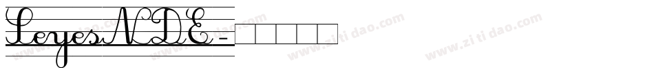 SeyesNDE字体转换