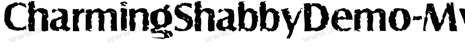 CharmingShabbyDemo-MvEn字体转换