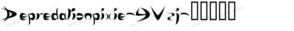 Depredationpixie-9Vzj字体转换