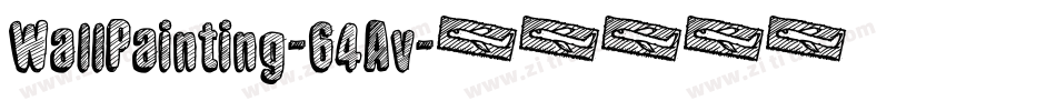 WallPainting-64Av字体转换