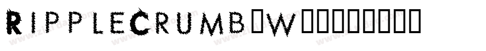 RippleCrumb-w98字体转换