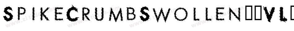 SpikeCrumbSwollen-3VL字体转换