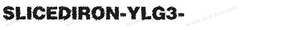 SlicedIron-yLG3字体转换