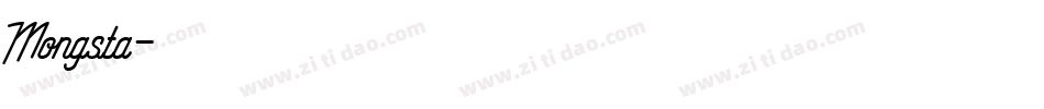 Mongsta字体转换