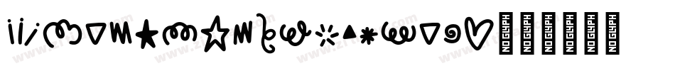 GeographicSymbols字体转换