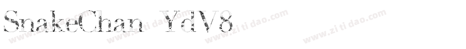 SnakeChan-YdV8字体转换