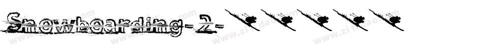Snowboarding-2字体转换