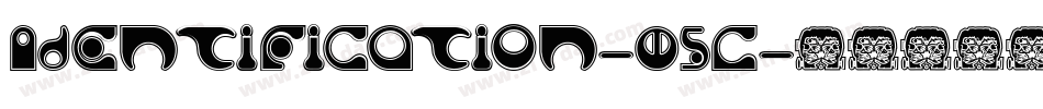 Identification-05C字体转换