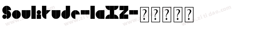 Soulitude-laXZ字体转换
