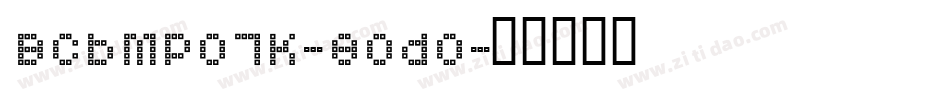 Bcbmp07K-8Od0字体转换