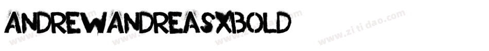 AndrewAndreasXBold字体转换