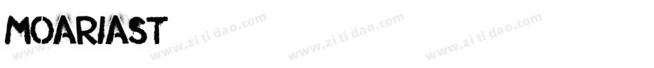 MoariaSt字体转换