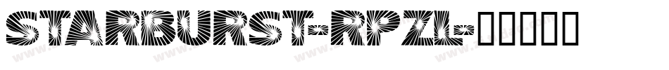 Starburst-Rpzl字体转换