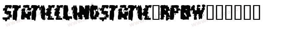 StaticClingStatic-RpBW字体转换