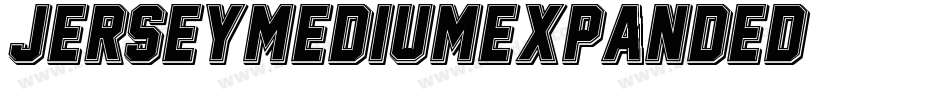 JerseyMediumExpanded字体转换