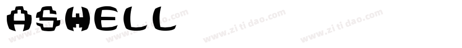Aswell字体转换