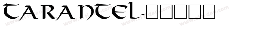 Tarantel字体转换