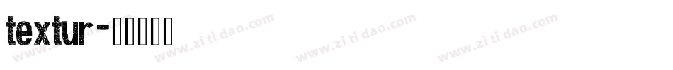 textur字体转换