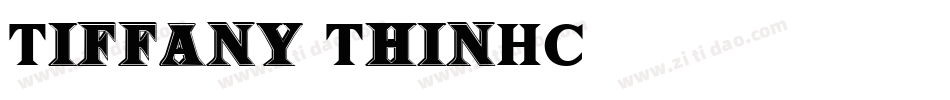 Tiffany-ThinHC字体转换
