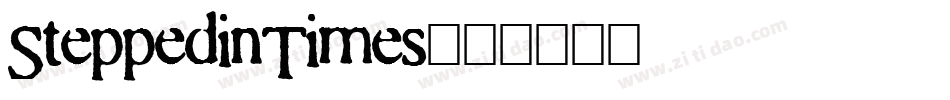 SteppedinTimes字体转换