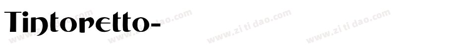 Tintoretto字体转换