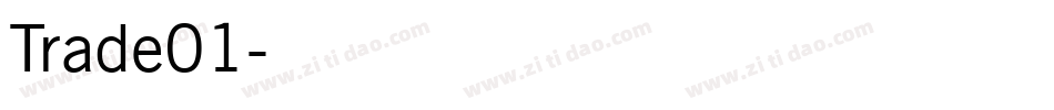 Trade01字体转换