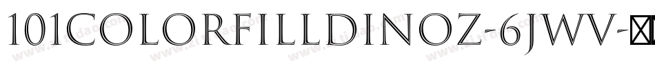 101ColorFillDinoz-6jwv字体转换