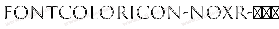 FontColorIcon-nOxR字体转换