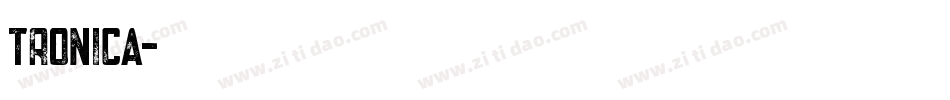 Tronica字体转换