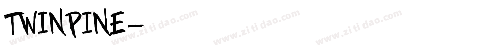 TWINPINE字体转换