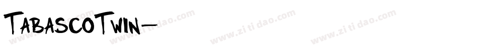 TabascoTwin字体转换