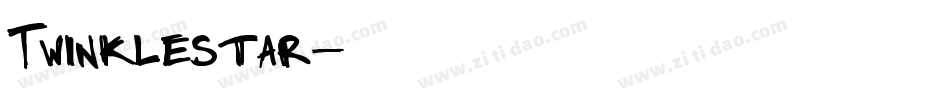 Twinklestar字体转换