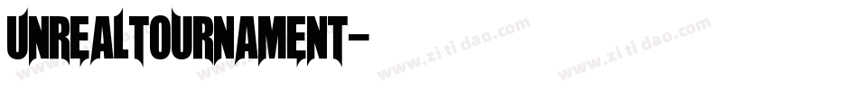 Unrealtournament字体转换