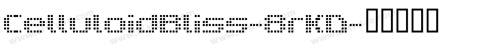CelluloidBliss-8rKD字体转换