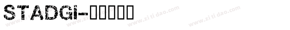 STADGI字体转换