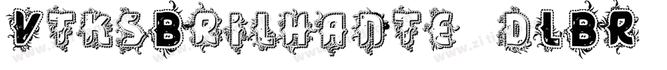 VtksBrilhante2-dLBR字体转换