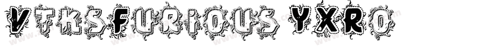 VtksFurious-YXRo字体转换