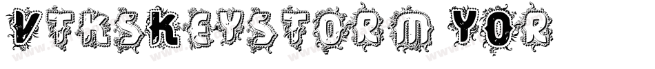 VtksKeystorm-YOr2字体转换