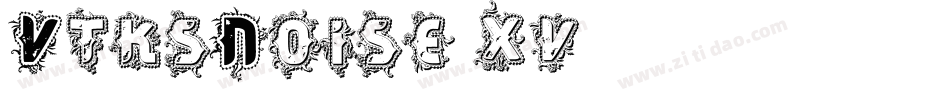 VtksNoise-xv05字体转换