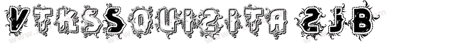 VtksSquizita-ZJB8字体转换