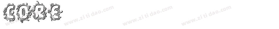 core字体字体转换