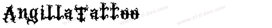 AngillaTattoo转换器字体转换