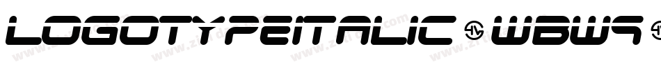 LogotypeItalic-WBw9字体转换