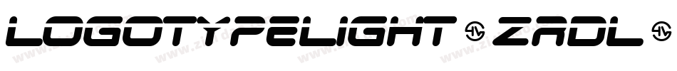 LogotypeLight-Zrdl字体转换