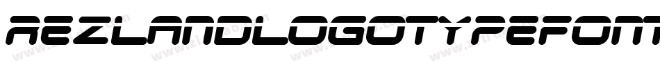 RezlandLogotypeFont-vZpM字体转换