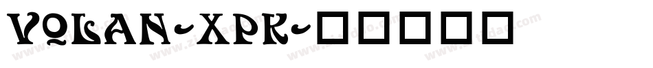 Volan-XpK字体转换